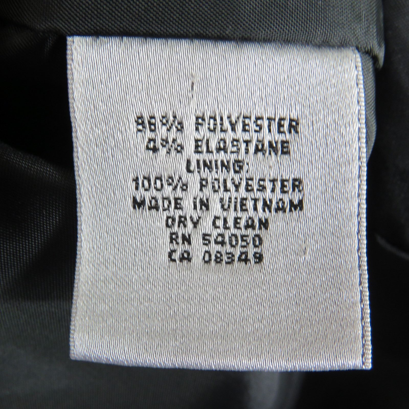 Vintage Vintage Kasper Red Blazer Notch Collar Black Buttons Size 10 Size L / US 10 / IT 46 - 5 Thumbnail