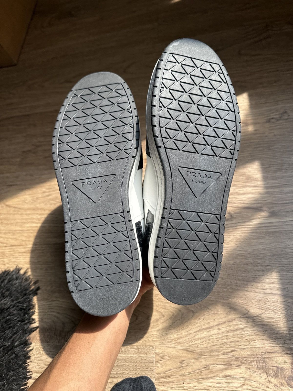 Prada Downtown croc embossed sneaker Size US 9 / EU 42 - 9 Thumbnail