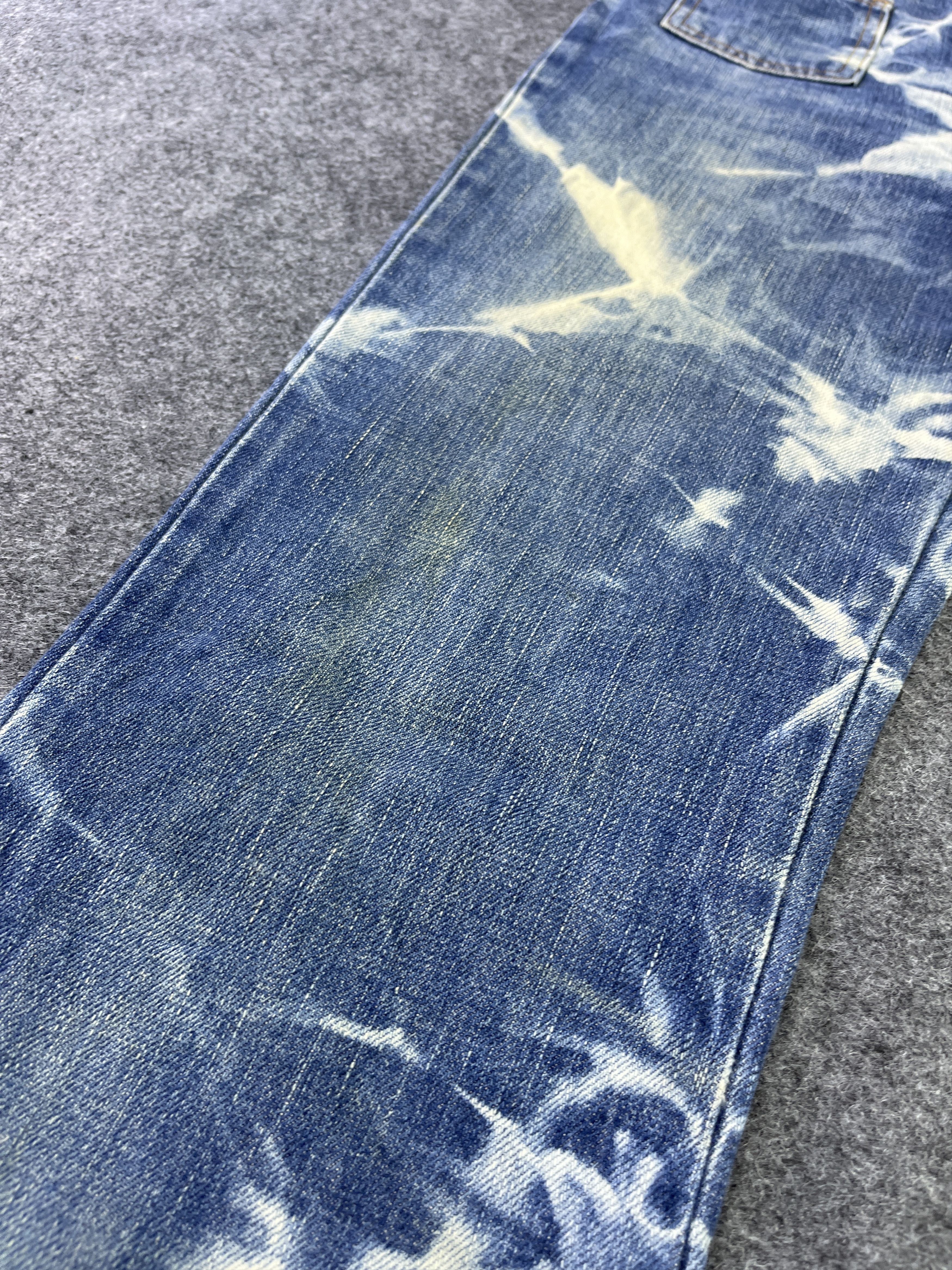 Vintage Vintage Women Wrangler Flare Jeans Bleach Denim - J953 Size 28" / US 6 / IT 42 - 10 Thumbnail