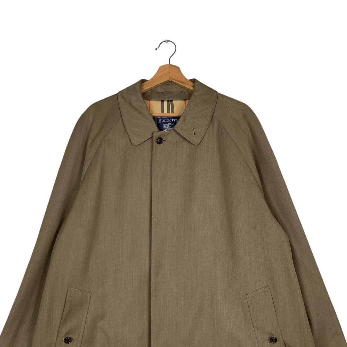 Burberry Vintage Burberrys Nova Check Trench Coat Size US M / EU 48-50 / 2 - 3 Thumbnail