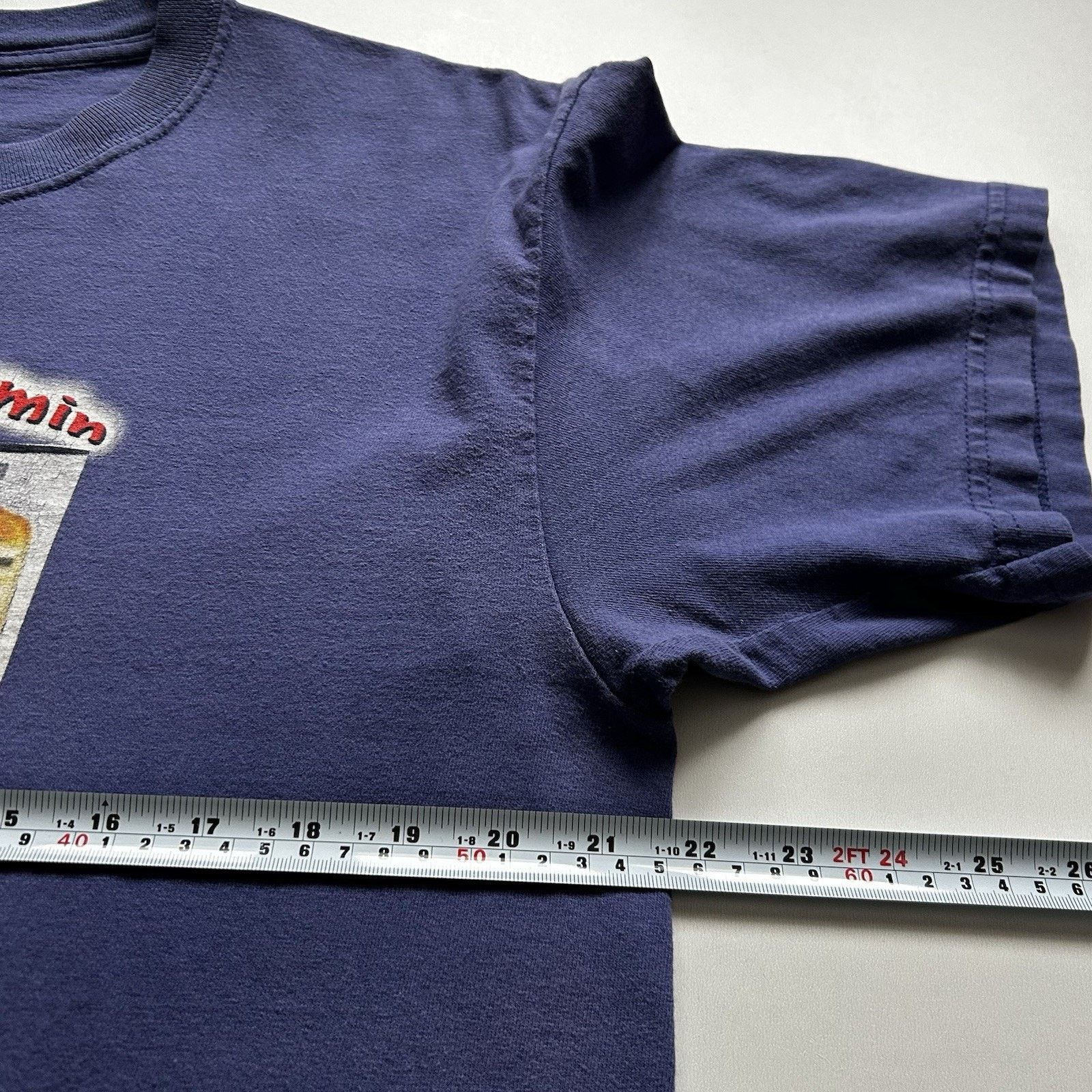Gildan Vintage I Love Lucy Vitameataveganin T Shirt Large Y2K Retro Size US L / EU 52-54 / 3 - 9 Thumbnail
