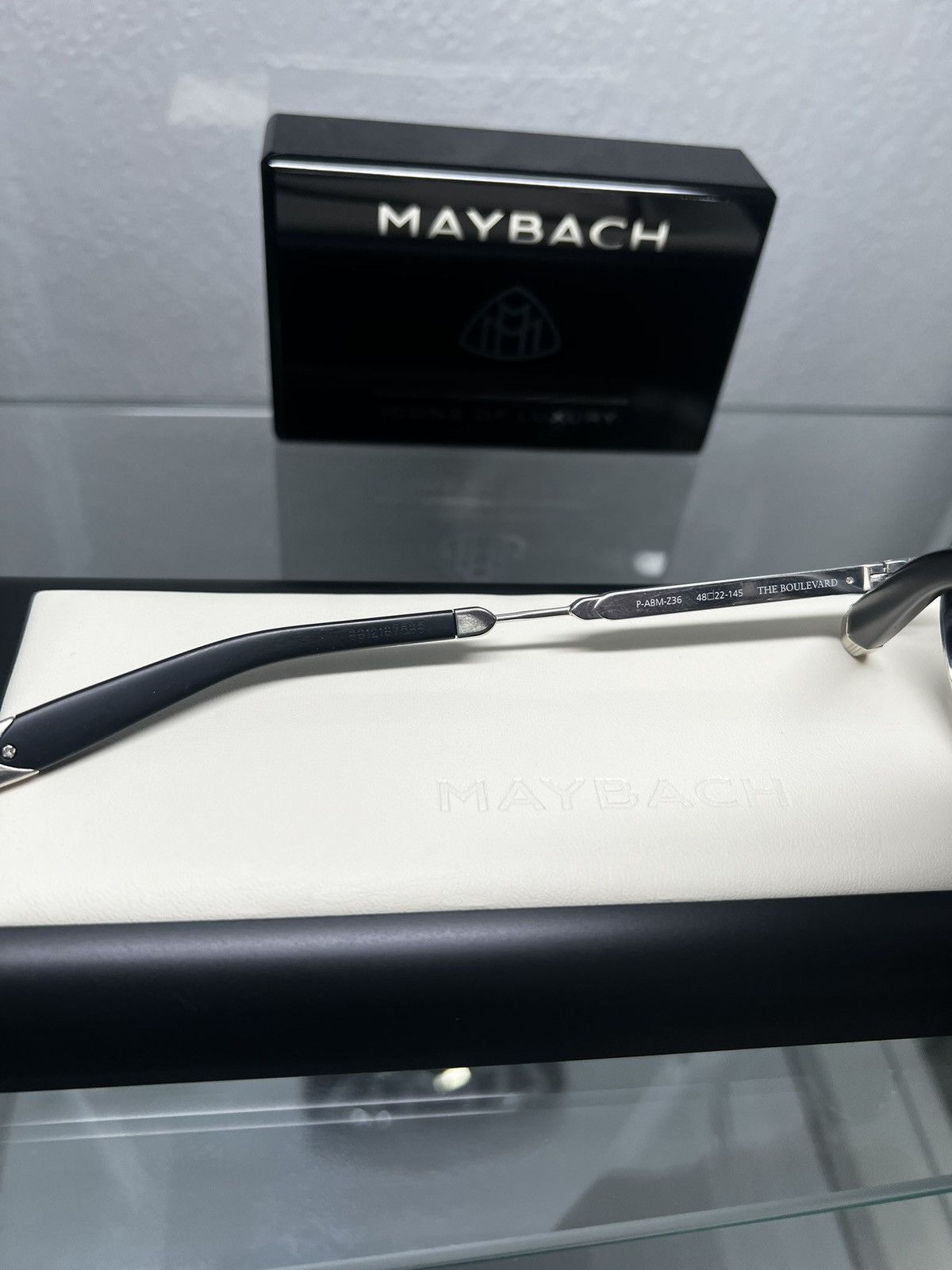 MAYBACH Eyewear Maybach The Boulevard Sunglasses Size ONE SIZE - 6 Thumbnail