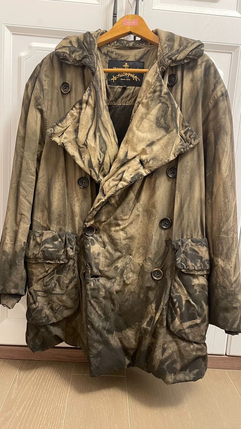 Vivienne Westwood Vivienne Westwood Green army overcoat in woolen trench war Size US XS / EU 42 / 0 - 5 Thumbnail
