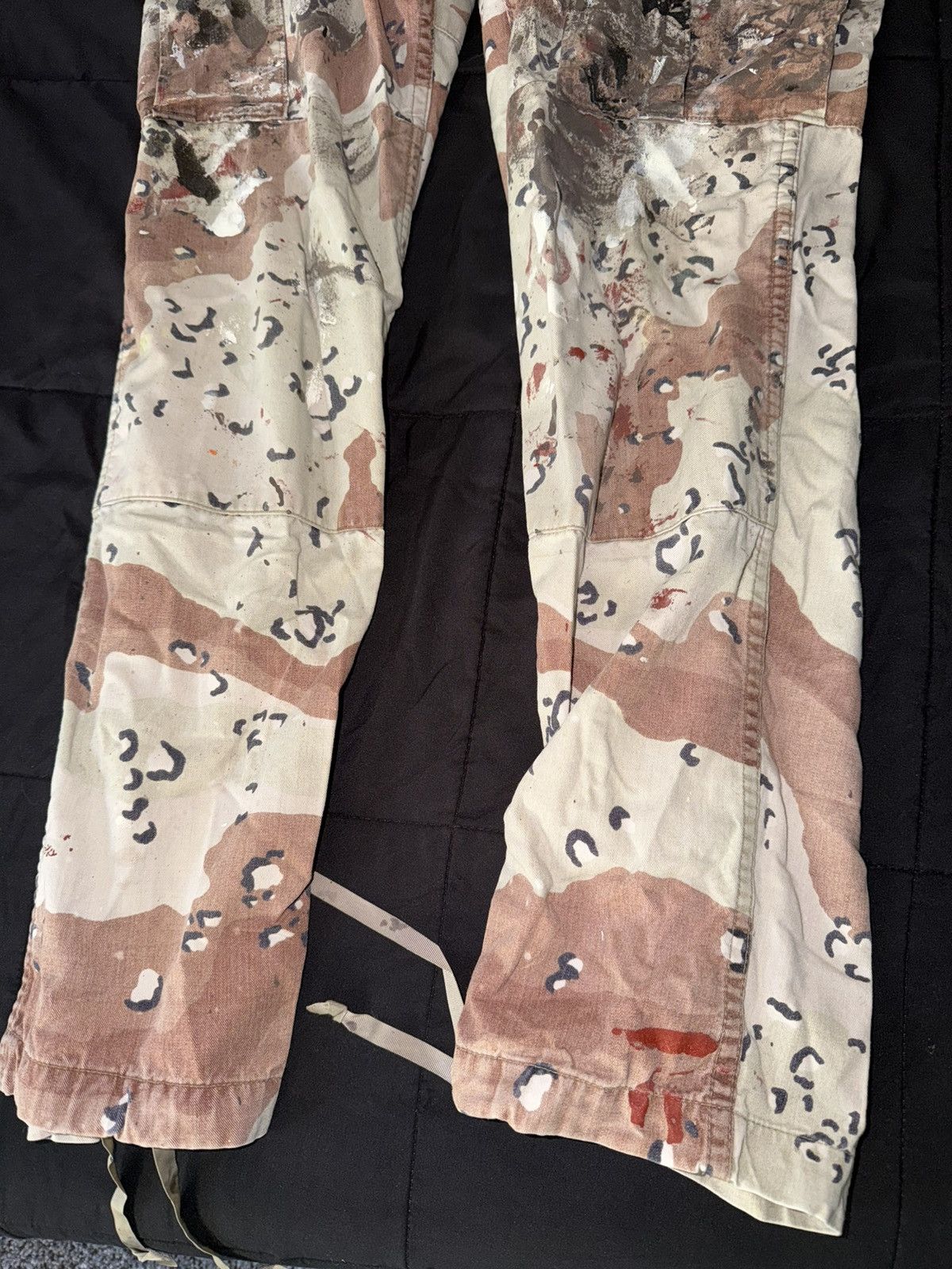 Other Brown Camo Paint Splatter Skate pants Size US 29 - 2 Thumbnail