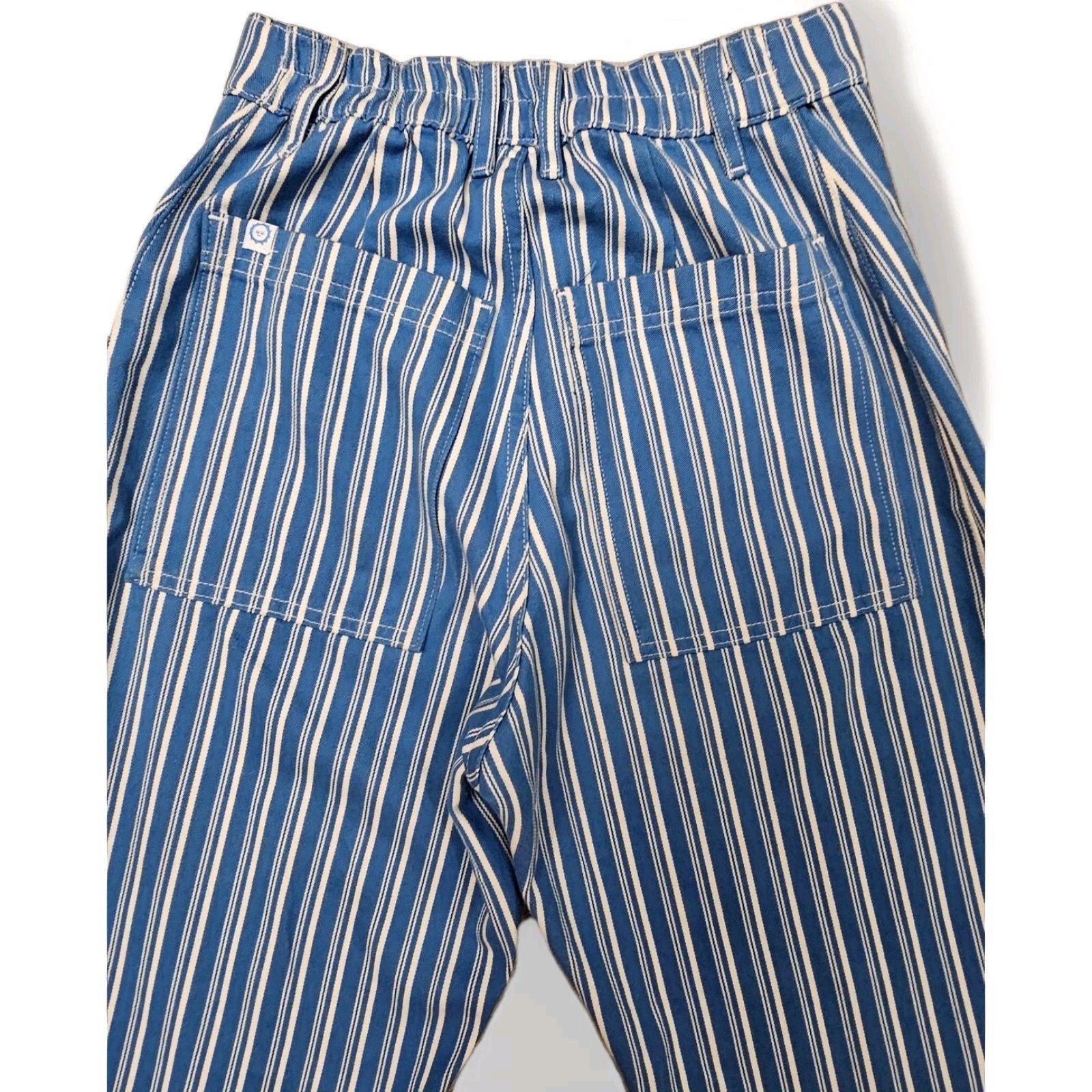 Big Bud Press Big Bud Press Western Pants Made L.A. Striped Wide XXS Size 24" / US 00 / IT 34 - 8 Thumbnail