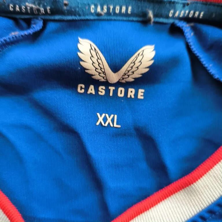 Castore Rangers 2022-23 Castore home football jersey size XXL Size US XXL / EU 58 / 5 - 6 Thumbnail