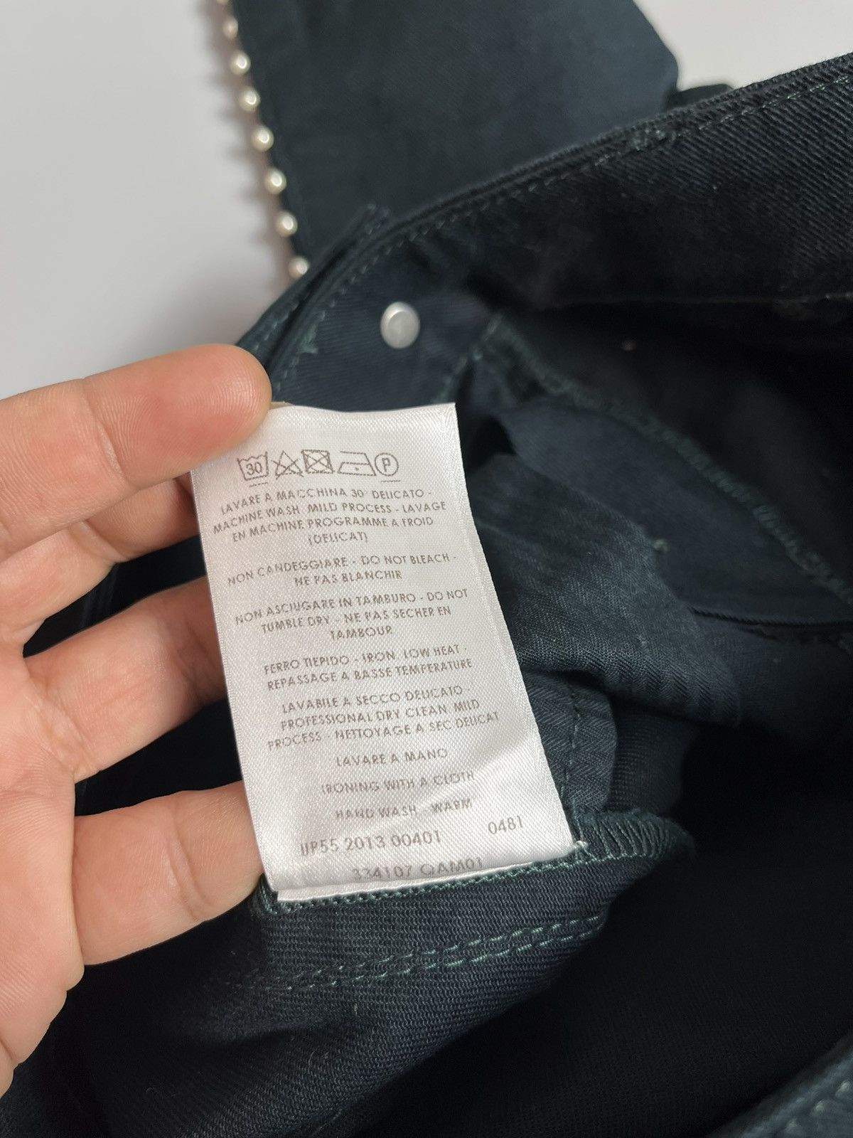 Alexander McQueen Alexander Mcqueen 2013 pearl sidetapped jeans Size 25" / US 0 / IT 36 - 6 Thumbnail