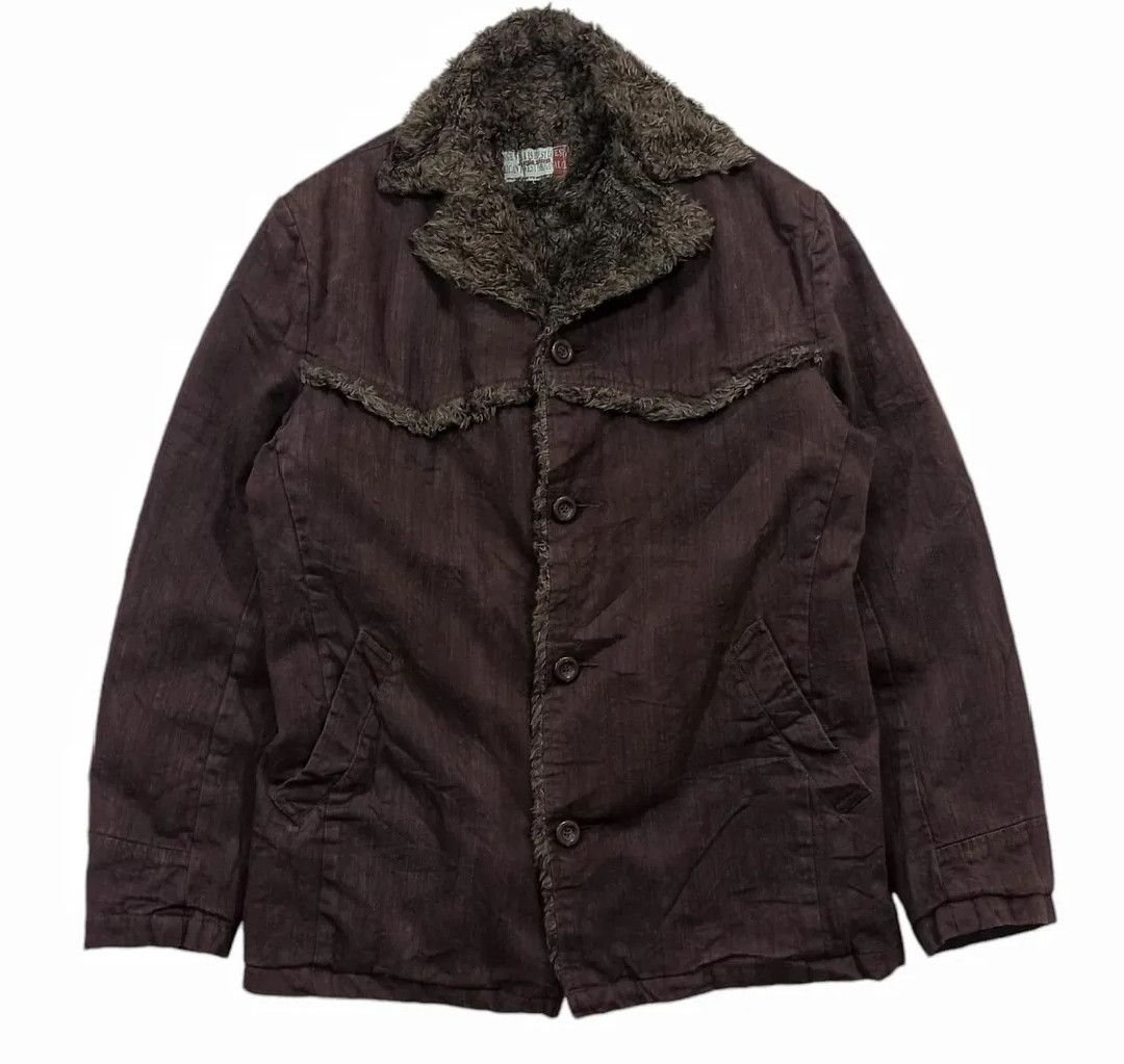 If Six Was Nine × Japanese Brand × Le Grande Bleu (L.G.B.) Japanese fur parka jacket retro punks Size US L / EU 52-54 / 3 - 1 Thumbnail