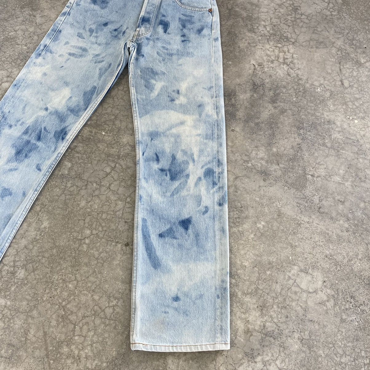 Levi's VTG Late 80’s Levis 501xx Acid Washed Blue Jeans Size US 28 / EU 44 - 8 Thumbnail