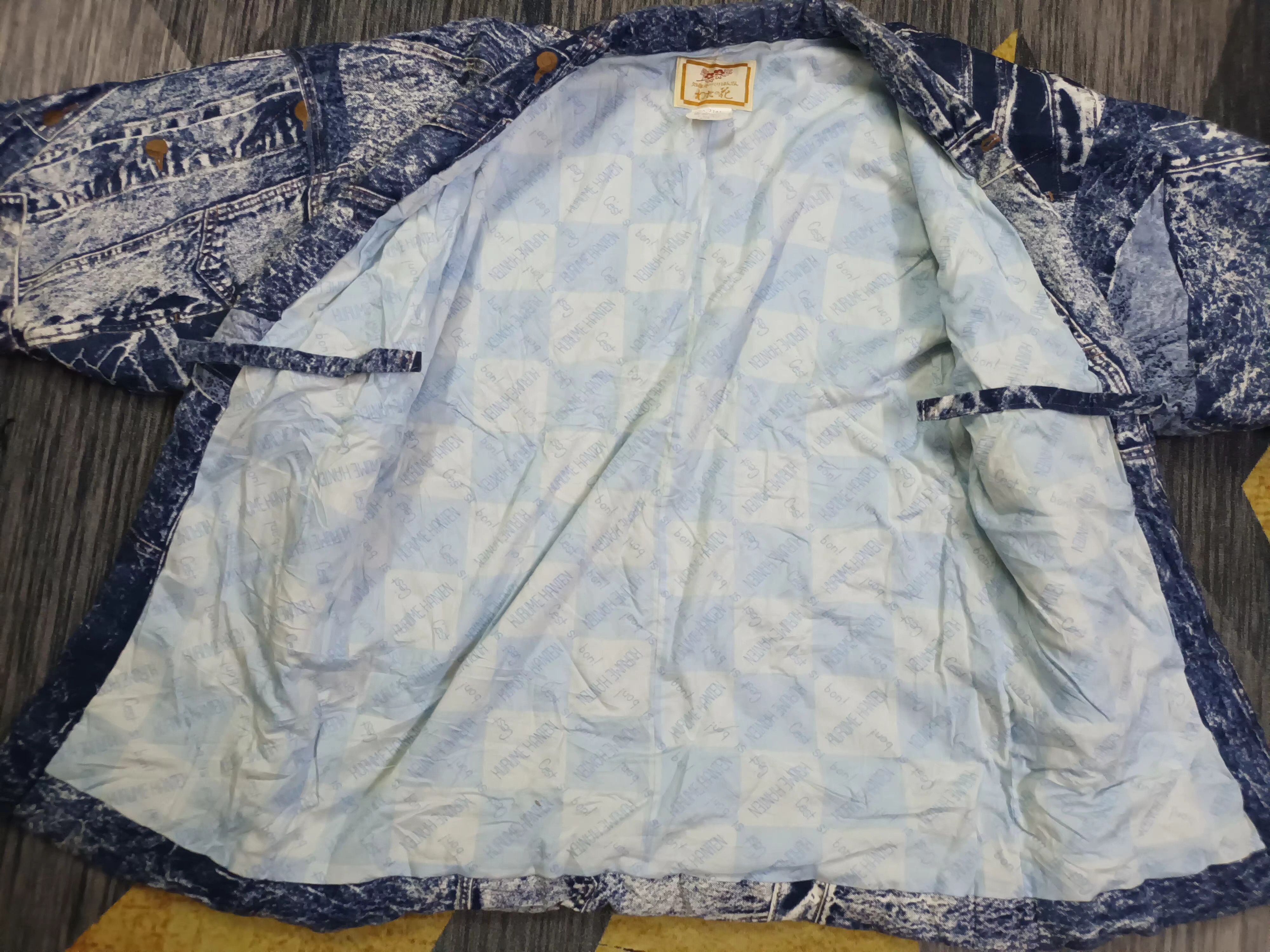 Japanese Brand 🔥 RARE DESIGN KURUME HANTEN X COWBOY KIMONO 🔥 Size US S / EU 44-46 / 1 - 8 Thumbnail