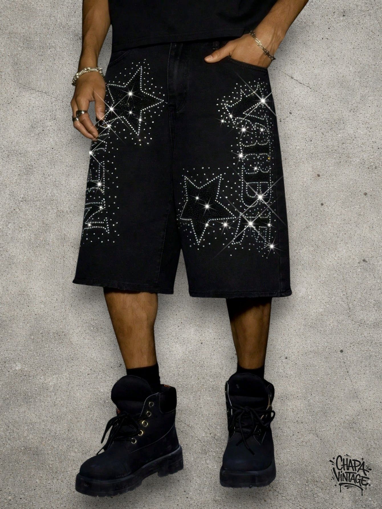 Japanese Brand Ice drip black shorts Size US 32 / EU 48 - 1 Thumbnail