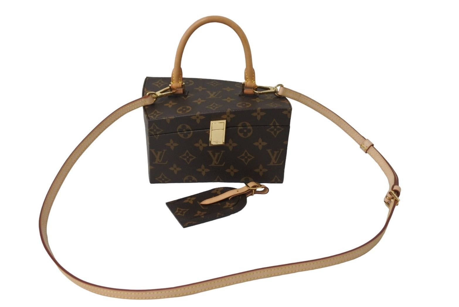 Louis Vuitton Twisted Box 2Way Bag in Brown, Men's
