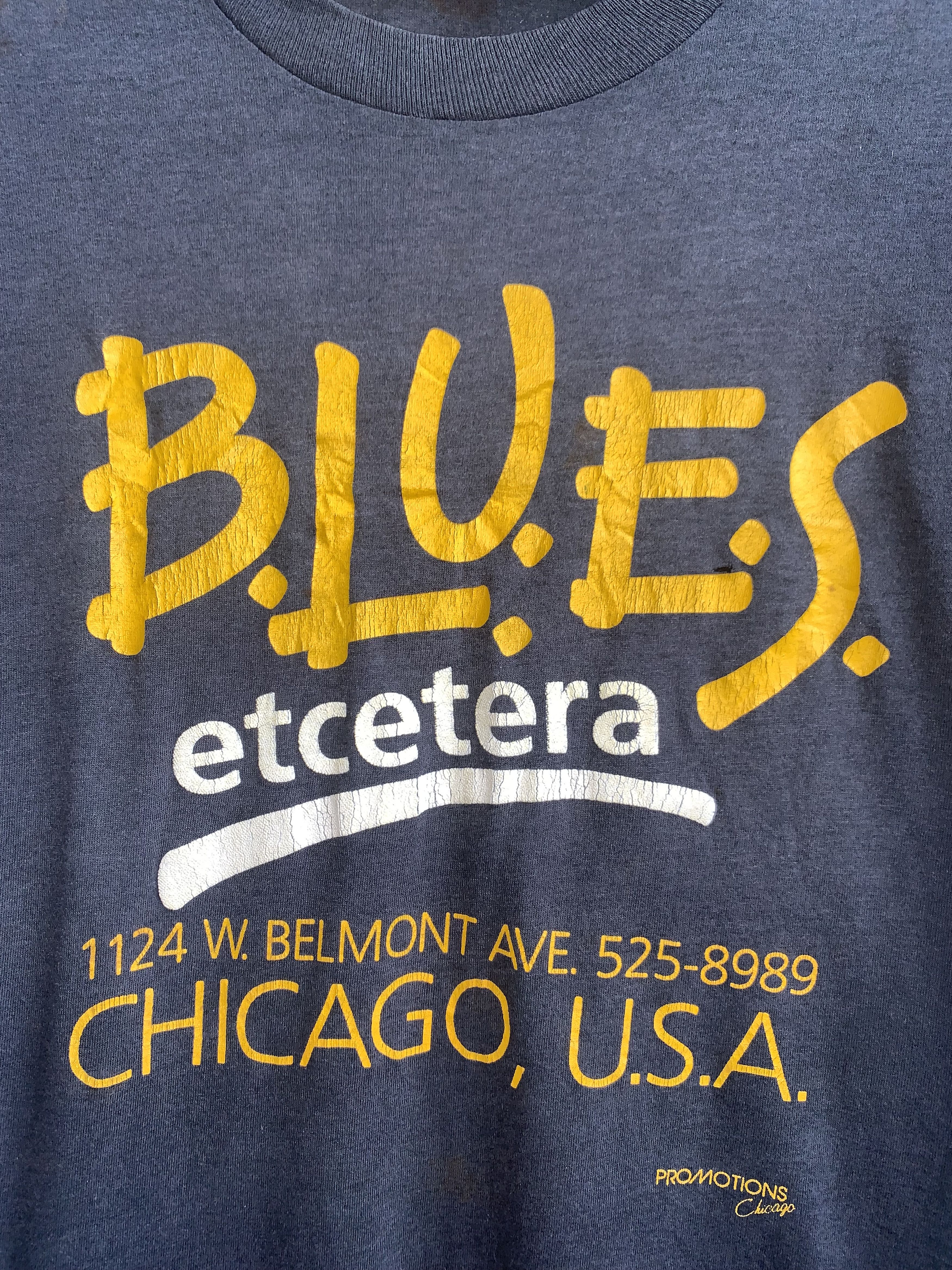 Vintage 90's B.L.U.E.S.et cetera Vintage Shirt Size US L / EU 52-54 / 3 - 2 Thumbnail