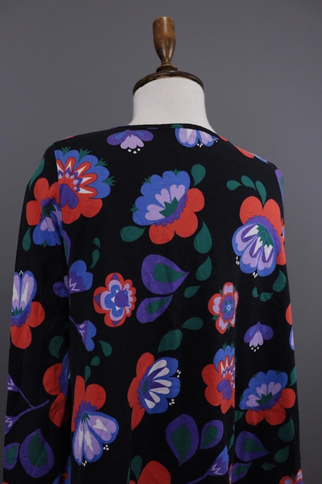 Marimekko Marimekko Mukkamauija Black Blouse Shirt Size XS Size XS / US 0-2 / IT 36-38 - 11 Thumbnail