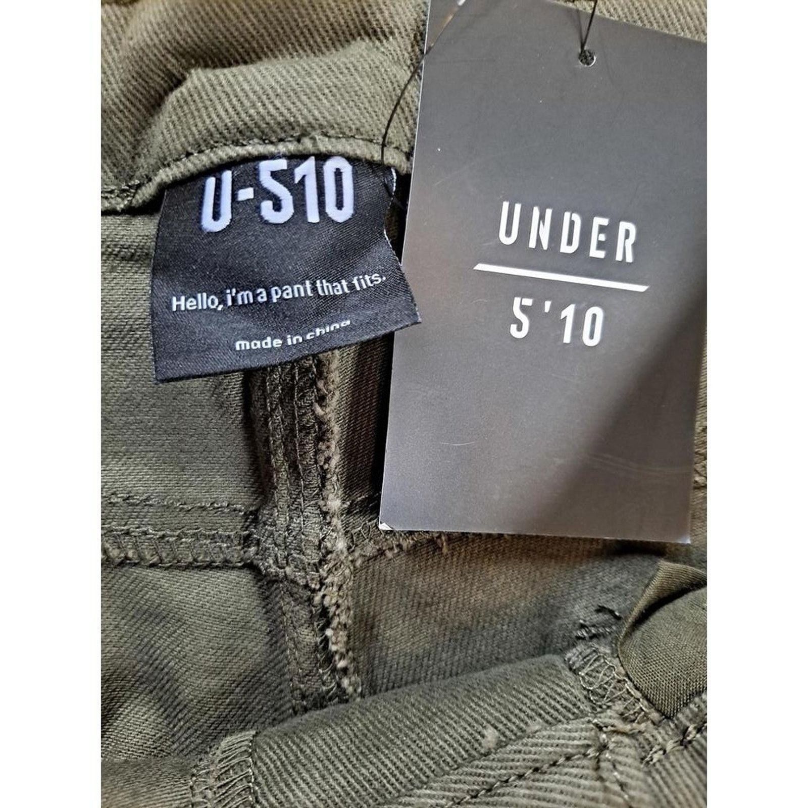 Other New U-510 Brushed Twill Traveler Pants Moss Size 28x25 Size US 28 / EU 44 - 3 Thumbnail