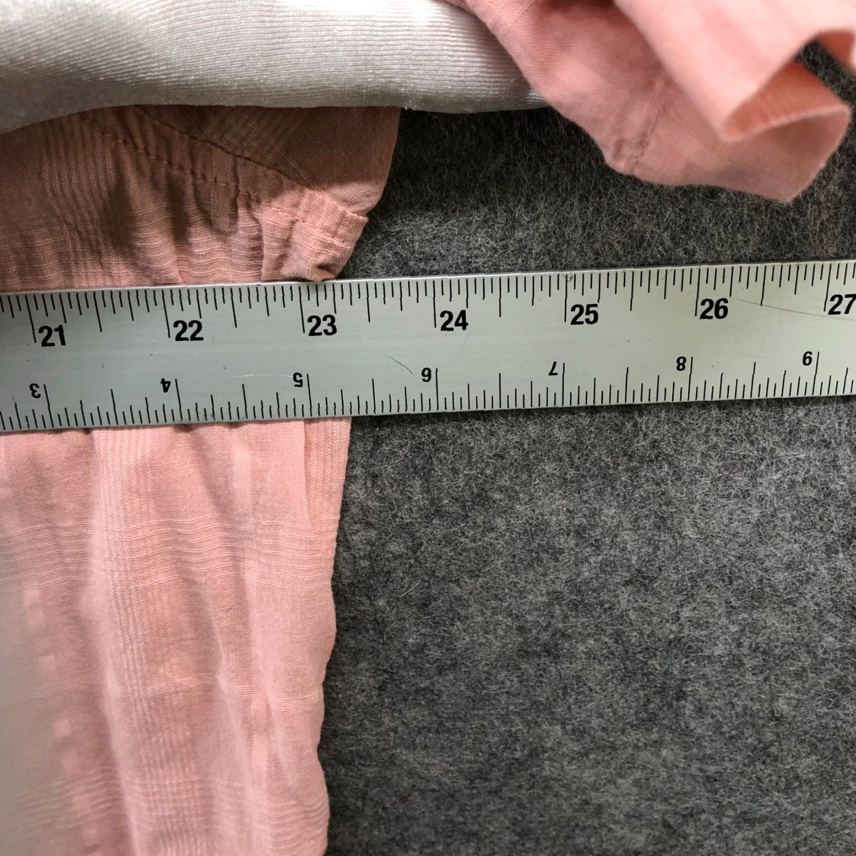 H&M H&M Button-Up Shirt Mens L Pink Cotton Short Sleeve Lightweight Size US L / EU 52-54 / 3 - 7 Thumbnail