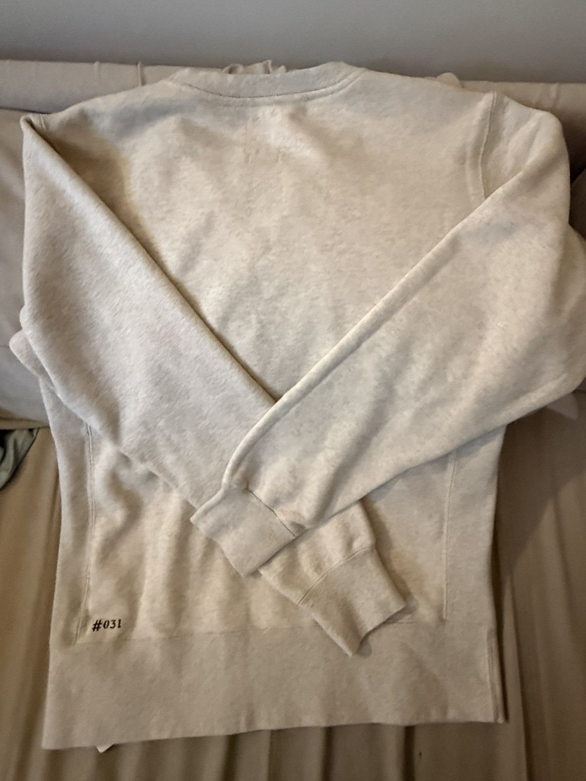 Visvim Gas Tank Crewneck Grey Oatmeal Size US XL / EU 56 / 4 - 3 Thumbnail