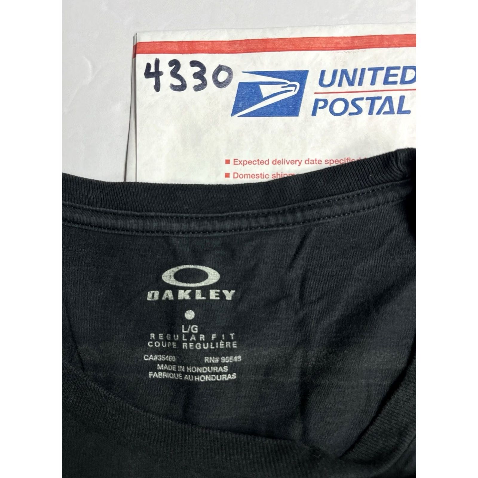 Oakley Oakley Shirt L Black Ace Spades Mens Size Regular Fit Logo Distressed Size US L / EU 52-54 / 3 - 8 Thumbnail