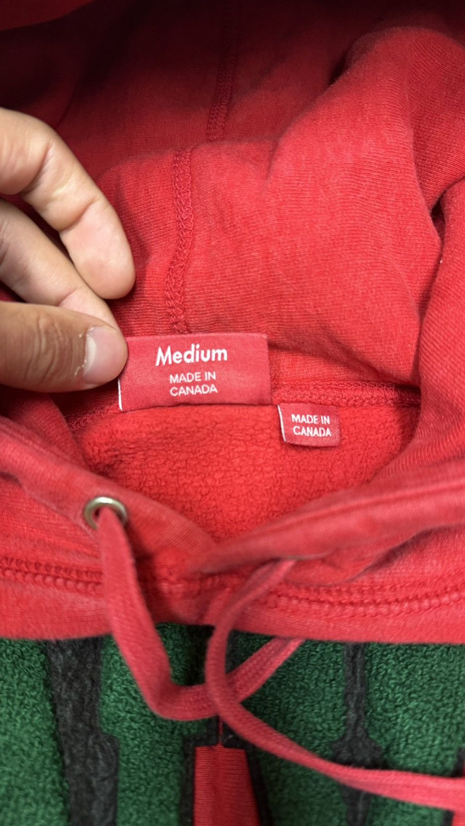 Supreme Supreme NY Patchwork Hoodie Size US M / EU 48-50 / 2 - 4 Thumbnail