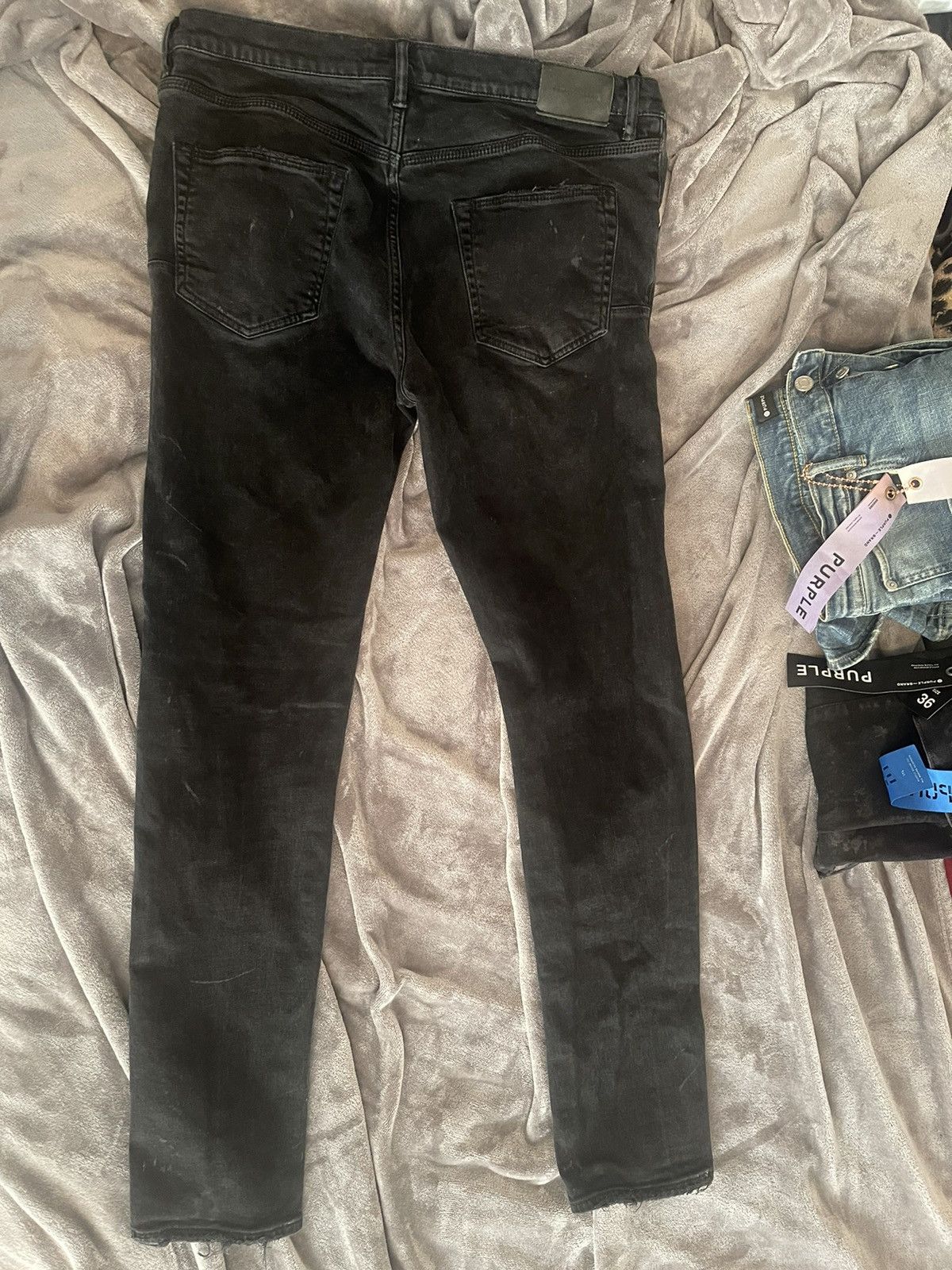 Purple Brand PURPLE BRAND LOW RISE SKINNY JEAN BLACK Size US 36 / EU 52 - 2 Thumbnail