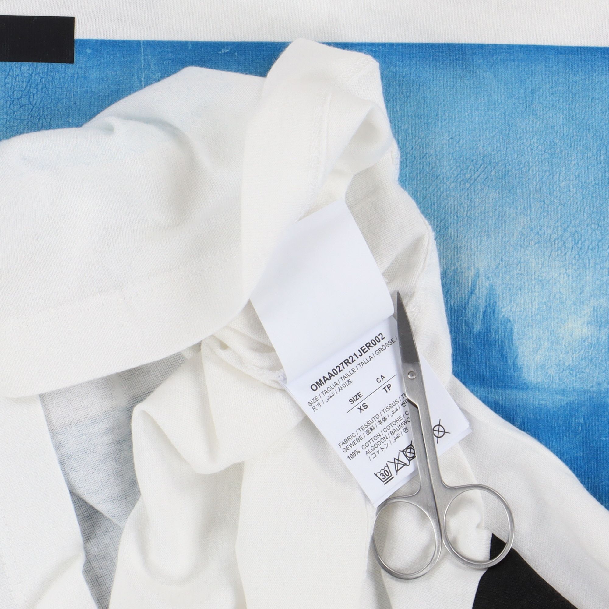 Off-White White Mona Lisa Arrows T-shirt Size XS / US 0-2 / IT 36-38 - 7 Thumbnail