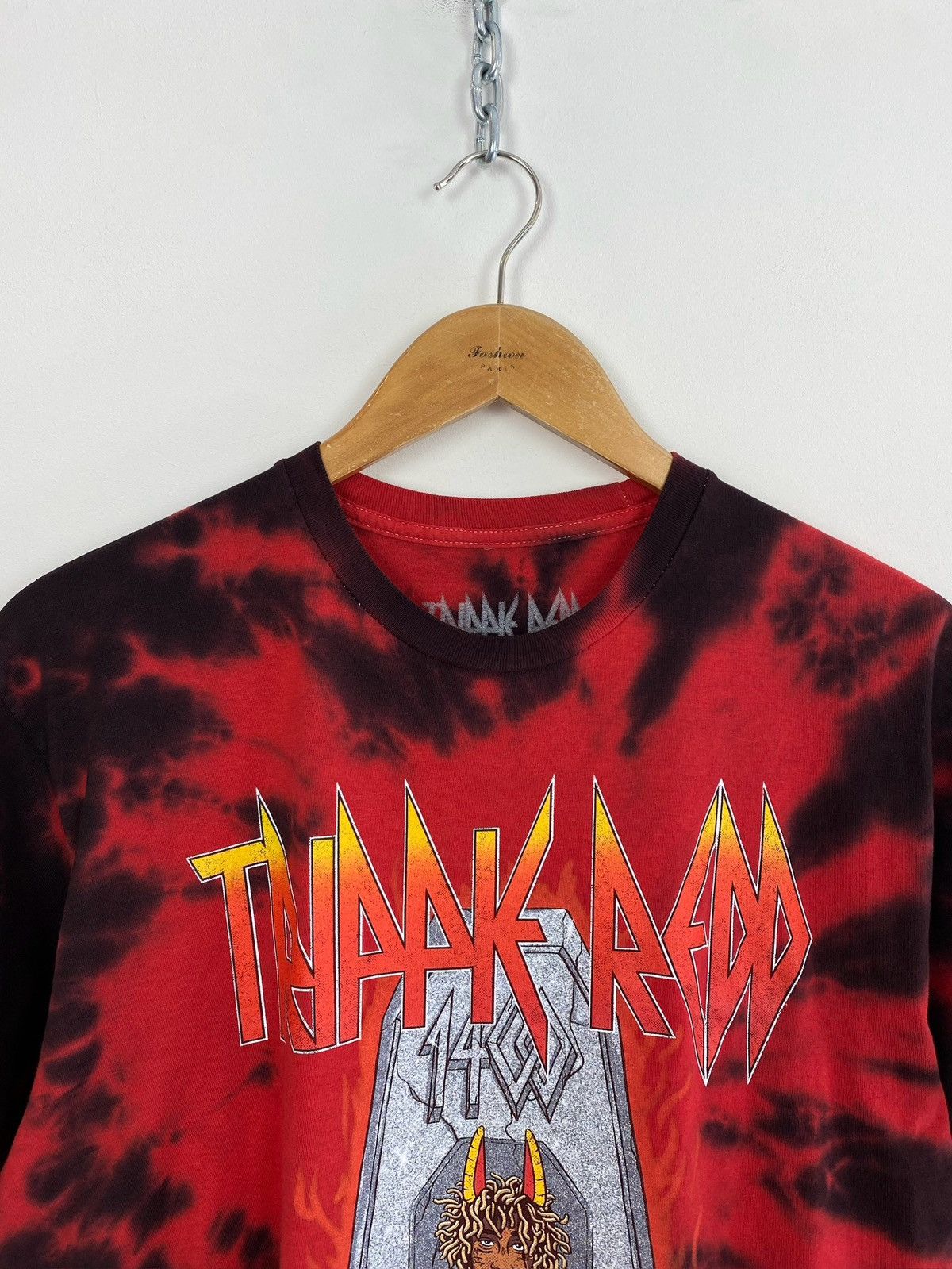 Rap Tees Trippie Redd Excitement Short Sleeve T-Shirt Size M Black Size US M / EU 48-50 / 2 - 2 Thumbnail