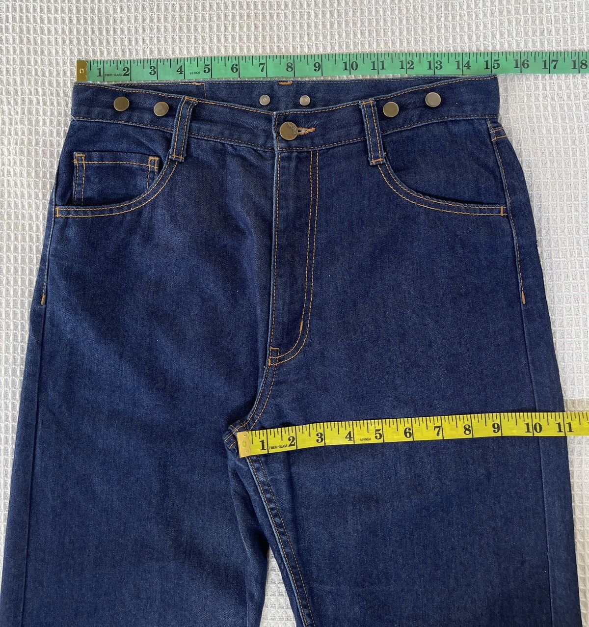 Ne-Net Vintage 90s🔥Ne-Net🔥Double Patchwork Pocket Jeans Size US 30 / EU 46 - 5 Thumbnail
