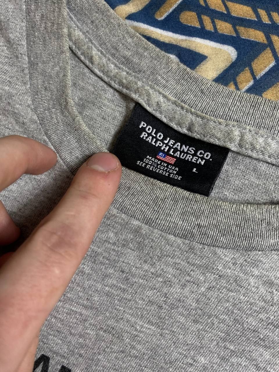 Polo Ralph Lauren Streetwear T-Shirt Polo Ralph Lauren big logo Y2K Vintage Size US L / EU 52-54 / 3 - 2 Thumbnail