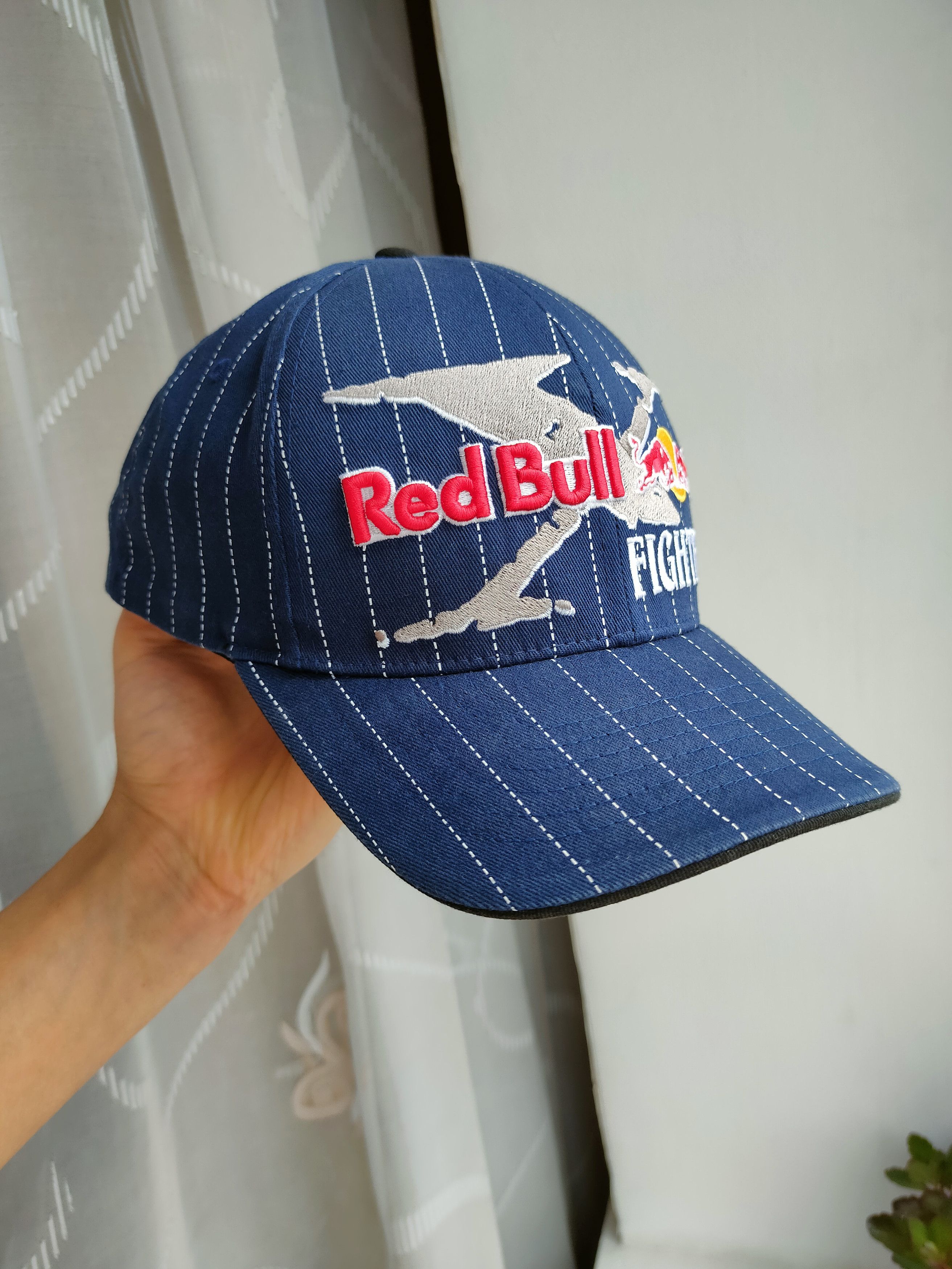 Fox Racing × Red Bull Fox Red Bull Fighters Flexfit Baseball Cap Size ONE SIZE - 3 Thumbnail