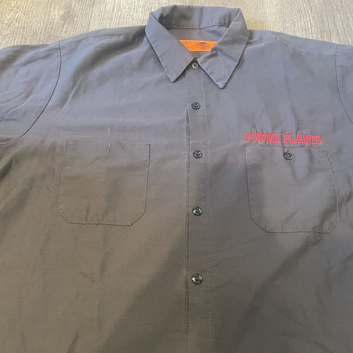 Vintage Vintage Red Kap Power Plant Button Up Size US XL / EU 56 / 4 - 2 Thumbnail