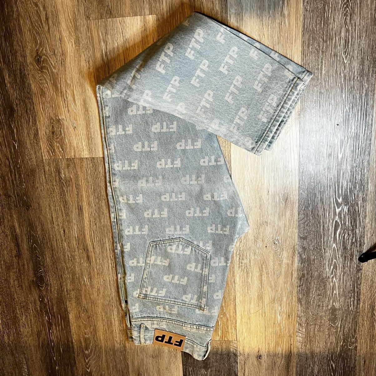 Fuck The Population Fuck The Population Allover Denim pant Jeans Size US 32 / EU 48 - 2 Thumbnail