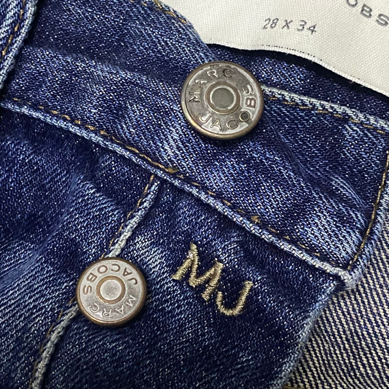Marc Jacobs 💥Best Offer💥Marc Jacob Selvegde Distressed Denim Size US 30 / EU 46 - 13 Thumbnail