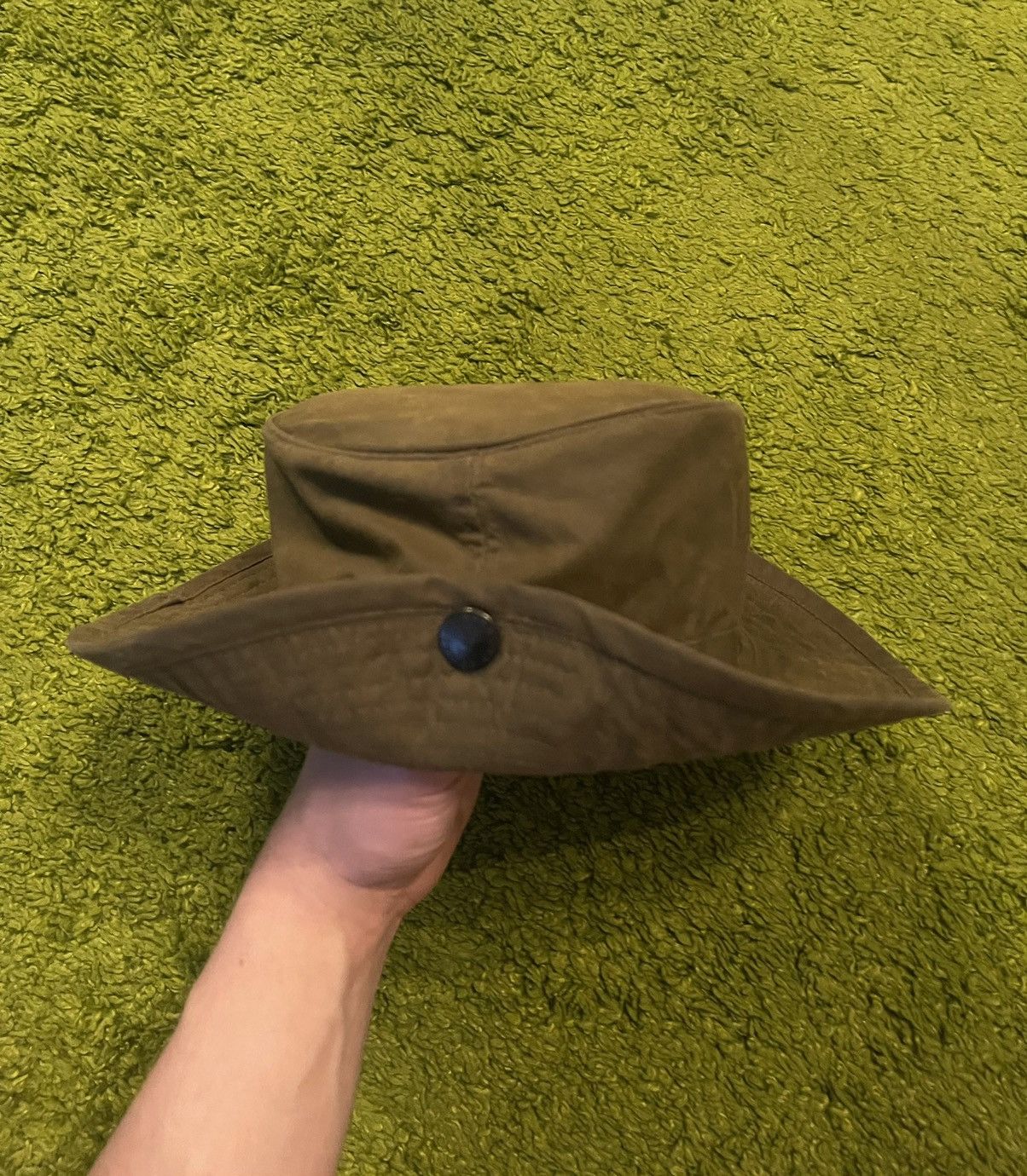 Barbour Barbour waxed bucket hat Size 32 - 10 Thumbnail
