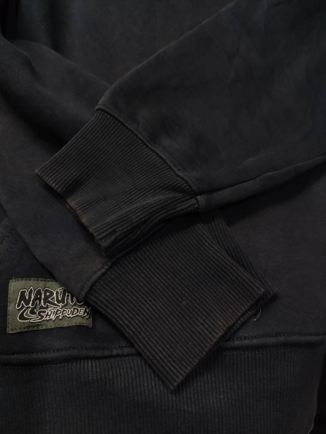 Anime Vtg 00 's Naruto Shippuden " Sasuke "Character Promo Hoodie Size US M / EU 48-50 / 2 - 9 Thumbnail