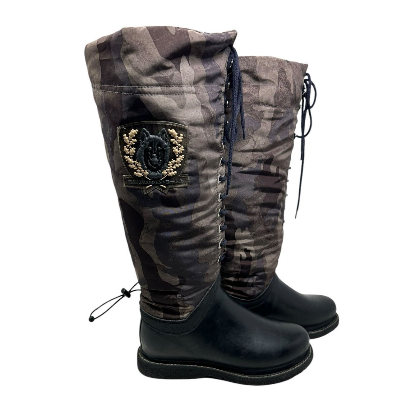 Ilse Jacobsen Ilse Jacobsen soft rubber brown camouflage boots size 7.5 Size US 7.5 / IT 37.5 - 22 Thumbnail