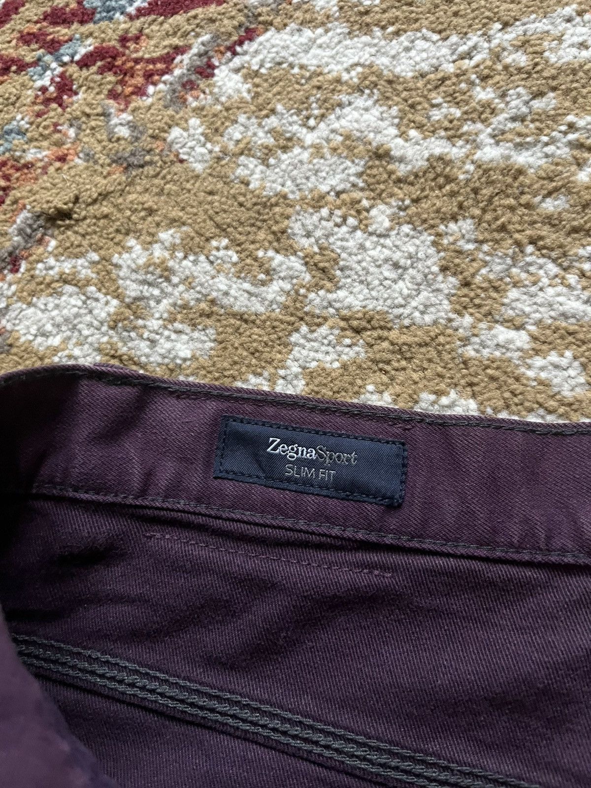 Ermenegildo Zegna Ermenegildo Zegna Z Sport purple jeans denim Size US 34 / EU 50 - 5 Thumbnail