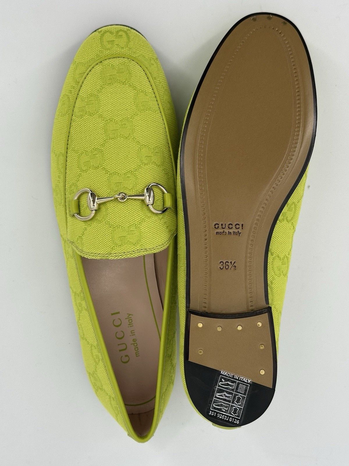 Gucci New Gucci Jordaan Horsebit Loafer Size-IT-36,5 / US-6,5 Size US 6.5 / IT 36.5 - 7 Thumbnail