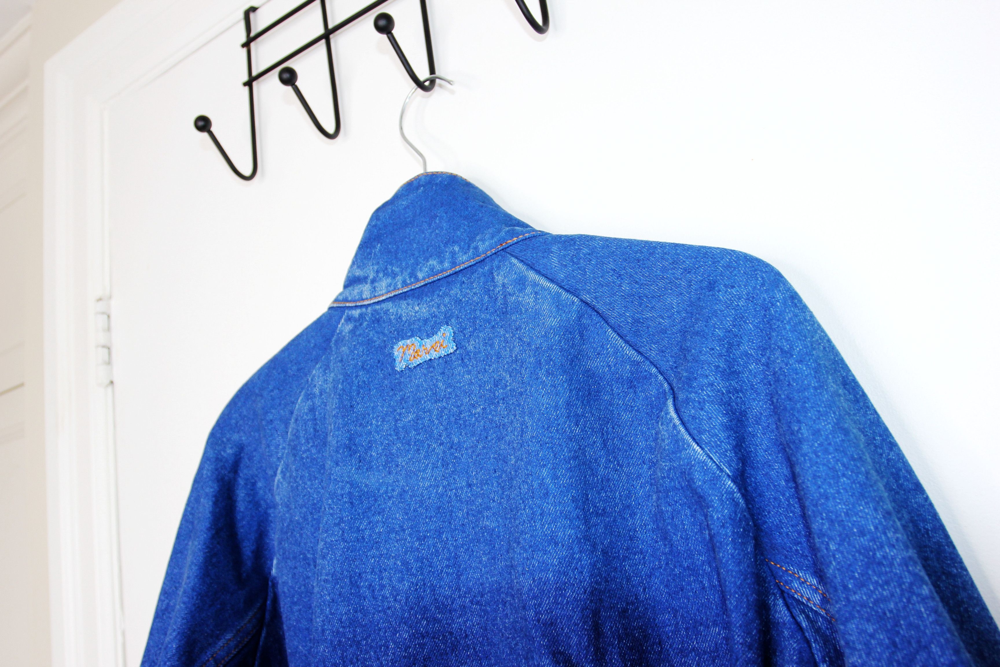 Marni BNWT AW24 MARNI BLEACHED COATED DENIM JACKET 48 Size US M / EU 48-50 / 2 - 6 Thumbnail