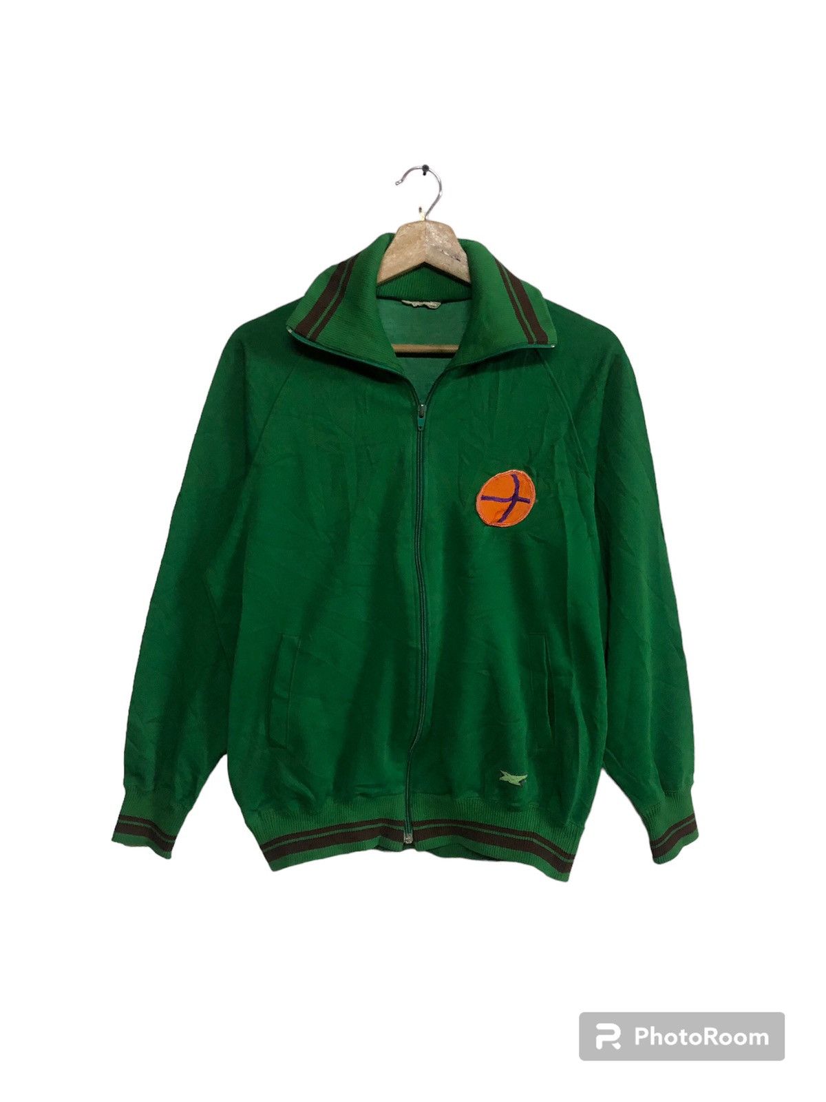 Asics Vintage 90’s Asics Onitsuka Sweater Zipper Size US L / EU 52-54 / 3 - 1 Thumbnail
