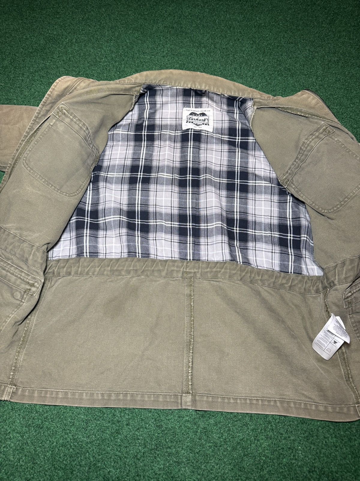 Carhartt Carhartt J290 Arg Large Military Field Style Cotton Jacket Size US L / EU 52-54 / 3 - 5 Thumbnail