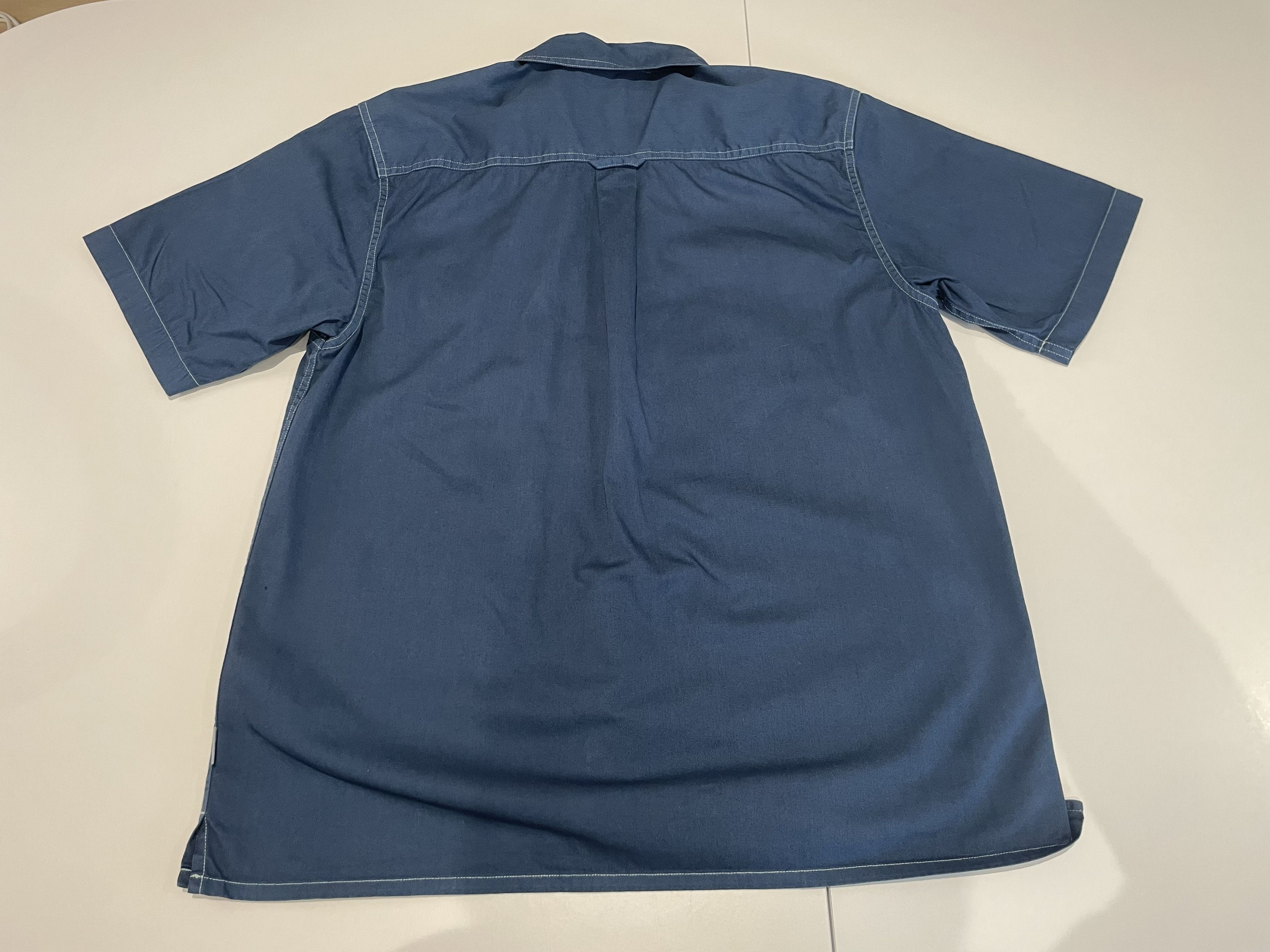 Carhartt Carhartt WIP Short Sleeve Master Shirt - Navy Blue - Size M Size US M / EU 48-50 / 2 - 16 Thumbnail