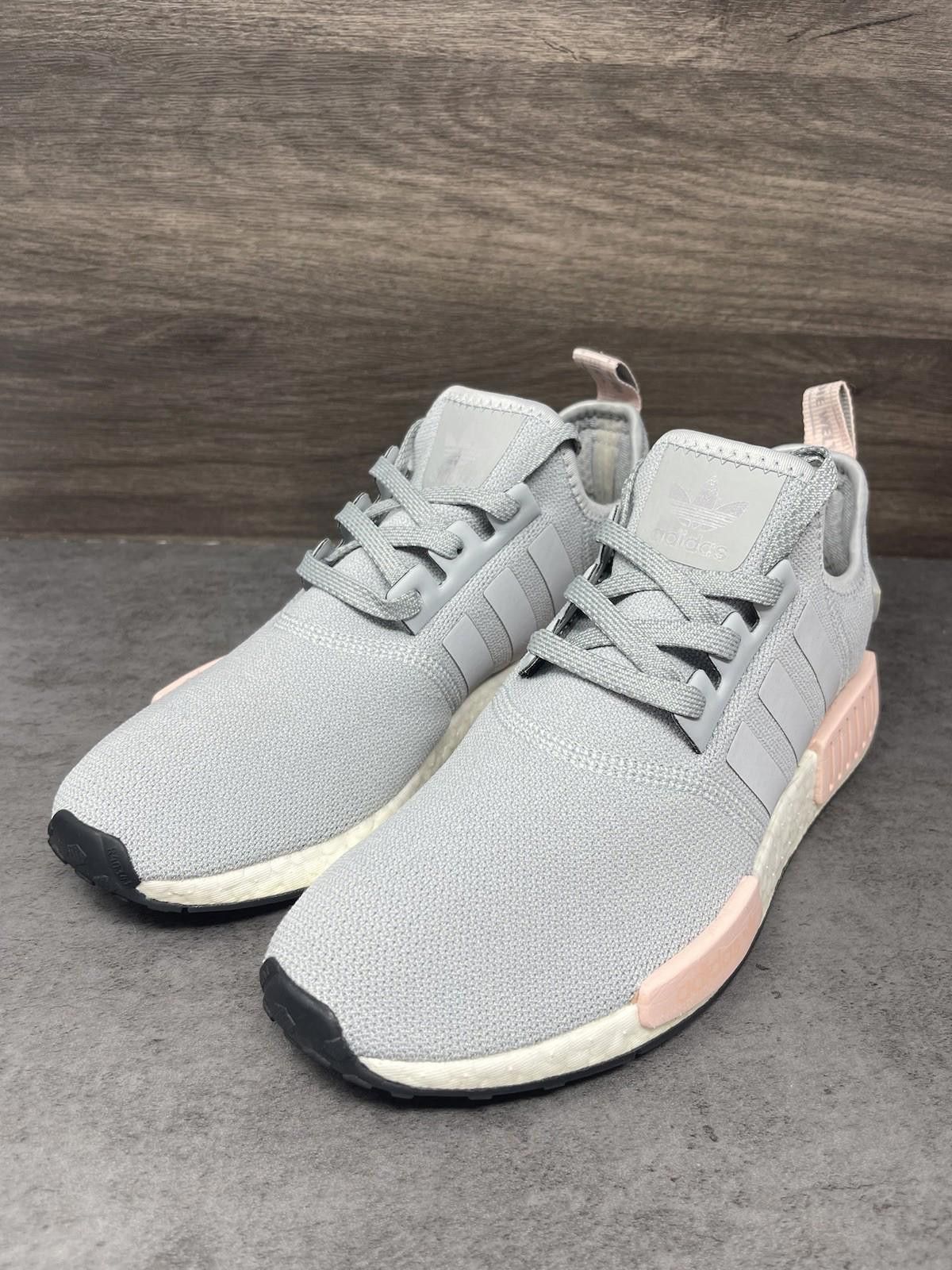 Adidas Adidas NMD R1 Sneakers Womens Size 10 Grey Pink Running Size US 10 / IT 40 - 2 Thumbnail