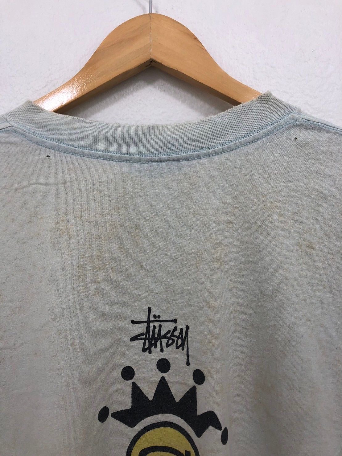 Stussy × Vintage Vintage 90's STUSSY Shirt wts01 Size US XL / EU 56 / 4 - 5 Thumbnail