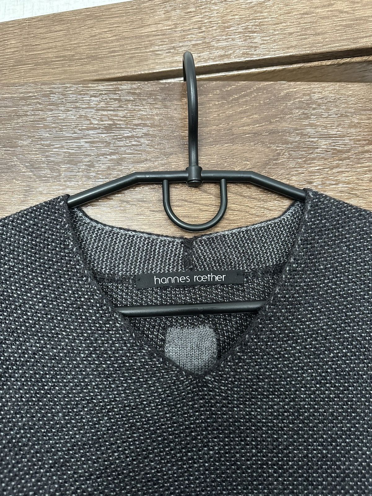 hannes roether Hannes Roether Wool Sweatshirt Crewneck Size US L / EU 52-54 / 3 - 8 Thumbnail