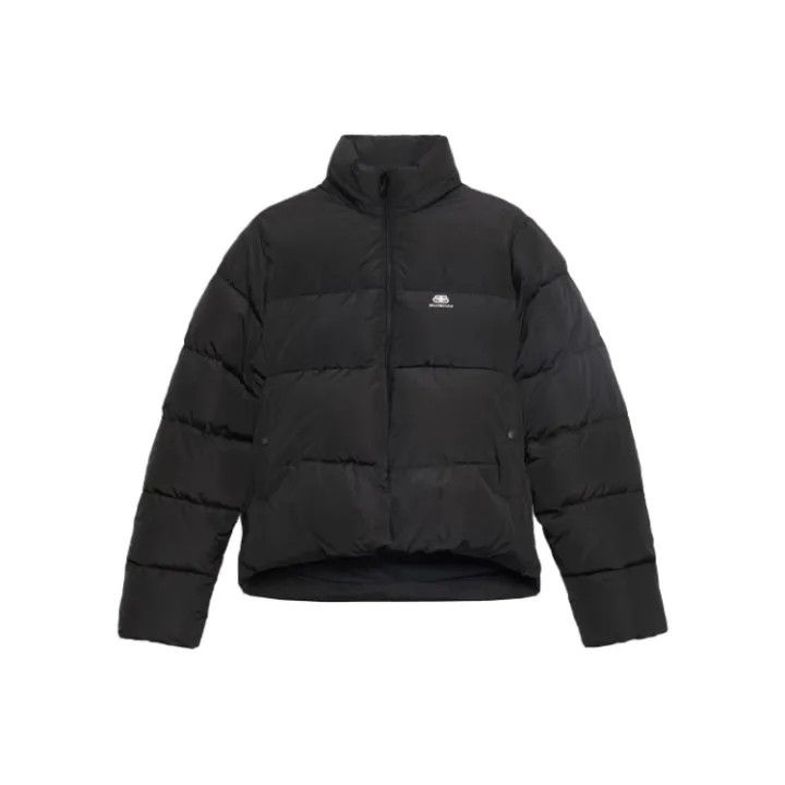 Balenciaga Balenciaga Black Casual Oversized Jacket for Women 0079 Size S / US 4 / IT 40 - 1 Thumbnail
