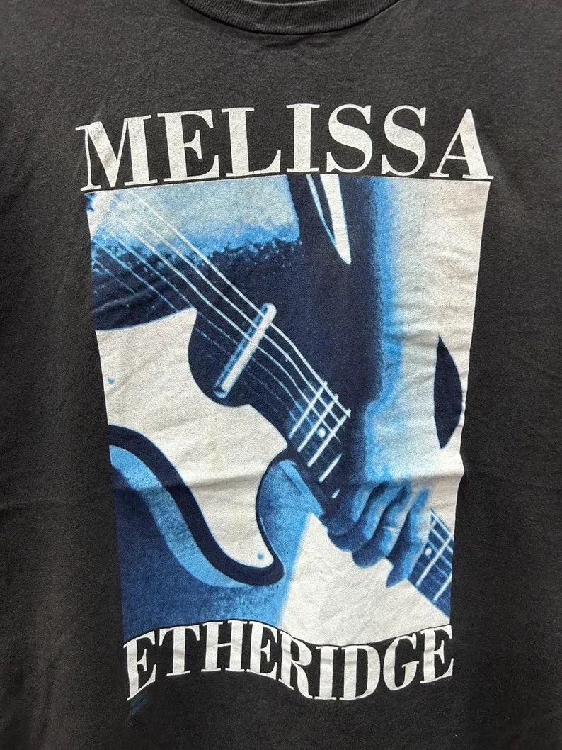 Vintage Vintage 1992 Melissa Etheridge tshirt size XL Size US XL / EU 56 / 4 - 4 Thumbnail