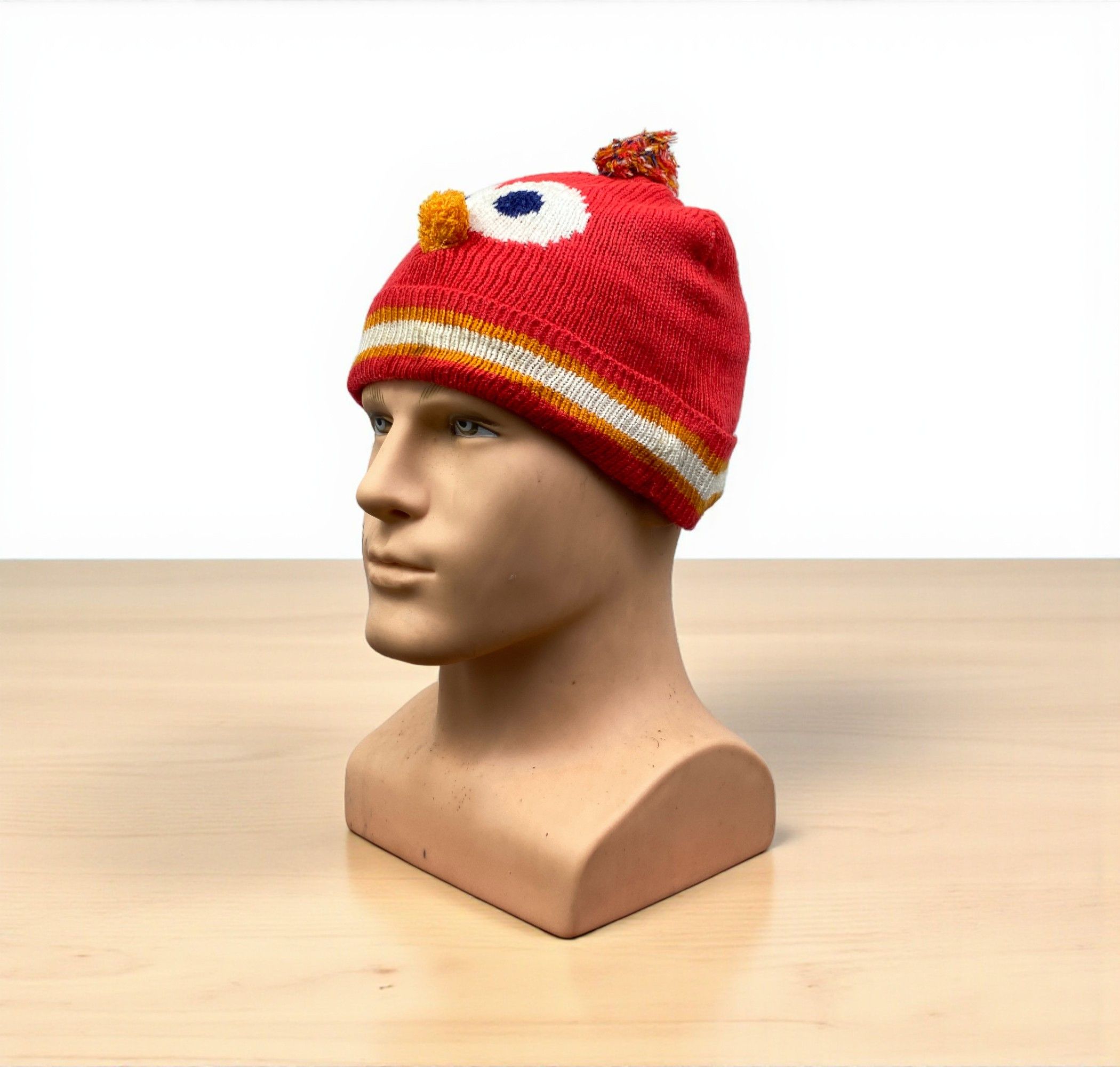 Vintage Vintage Sesame Street Beanie / Winter Cap / Snow Hat BA0097 Size ONE SIZE - 1 Thumbnail
