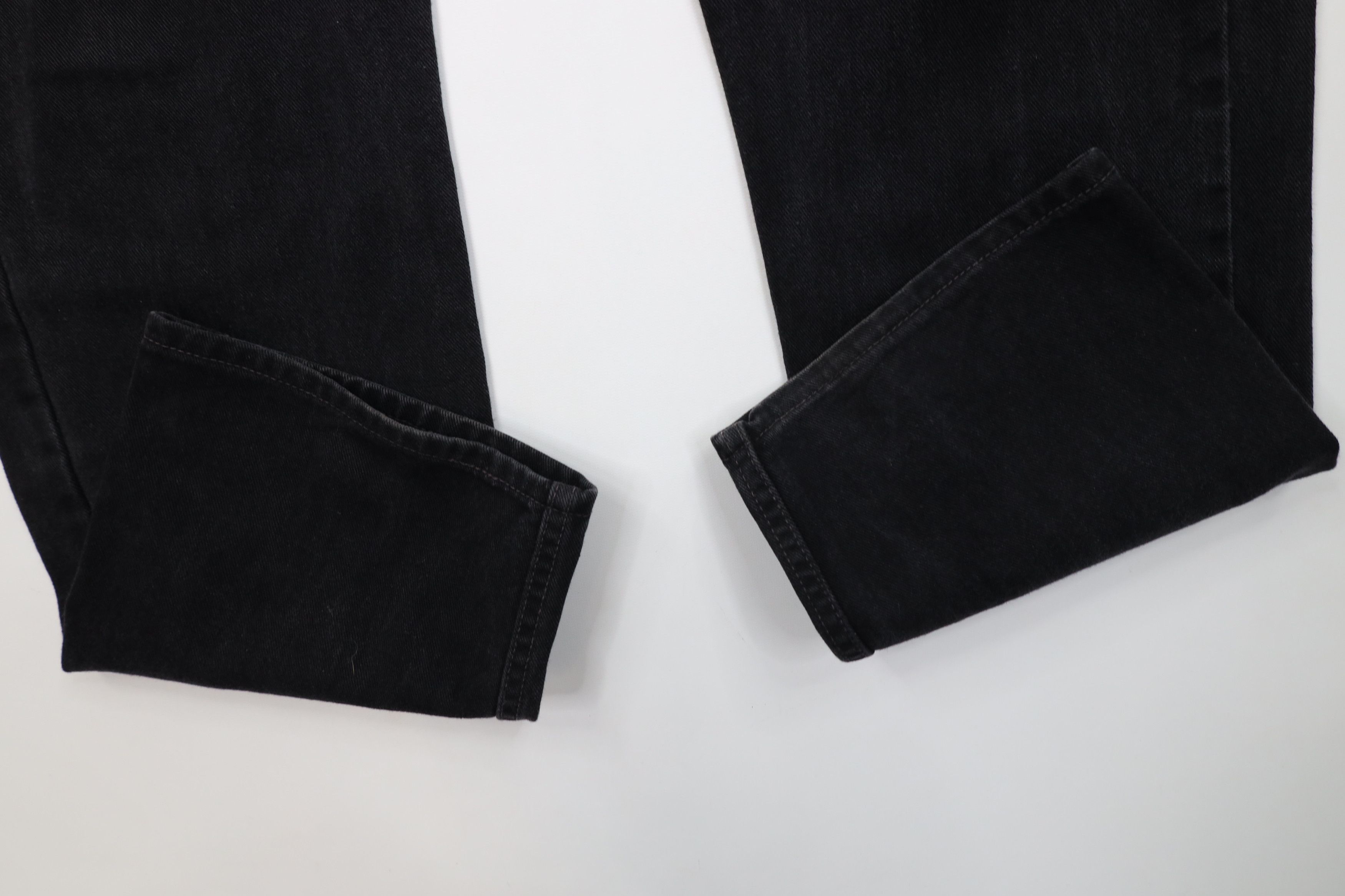 Levi's Vintage Y2K Levis 505 Straight Leg Denim Jeans Black USA Size US 38 / EU 54 - 5 Thumbnail