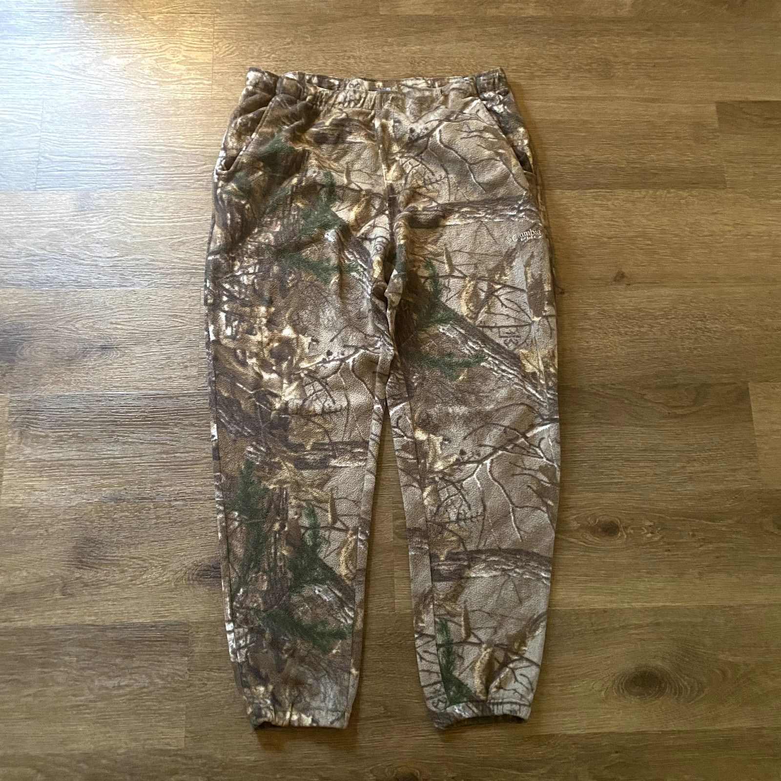 Columbia Vintage Columbia PHG Real Tree Fleece Joggers Size US 36 / EU 52 - 1 Thumbnail