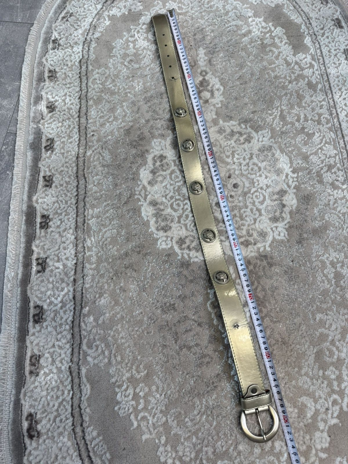 Versace 00ʼS Versace Medusa Style Y2K Vtg Belt Size ONE SIZE - 2 Thumbnail